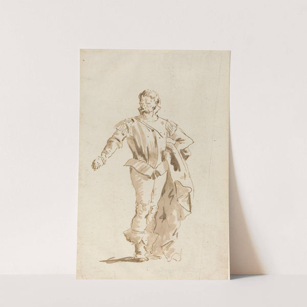 Standing Man in Sixteenth-Century Costume by Giovanni Battista Tiepolo