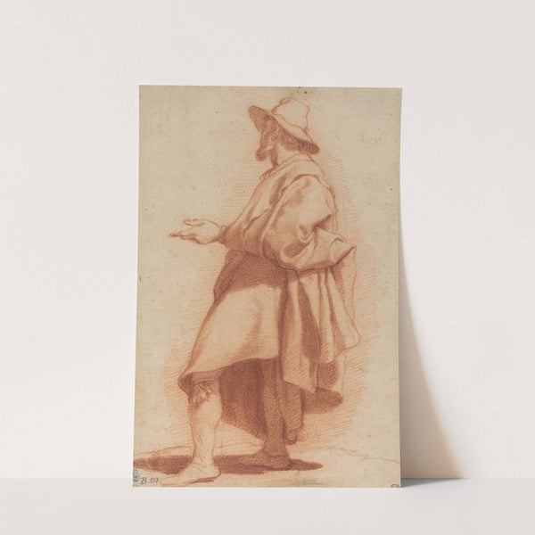 Standing Man Wearing a Cloak and Hat (c. 1602) by Matteo Rosselli