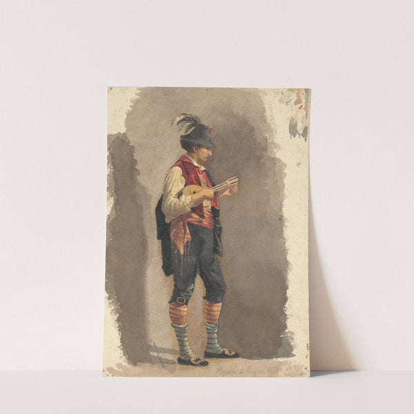 Standing Musician by Circle of Mariano Fortuny y Carbó