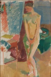 Standing nude