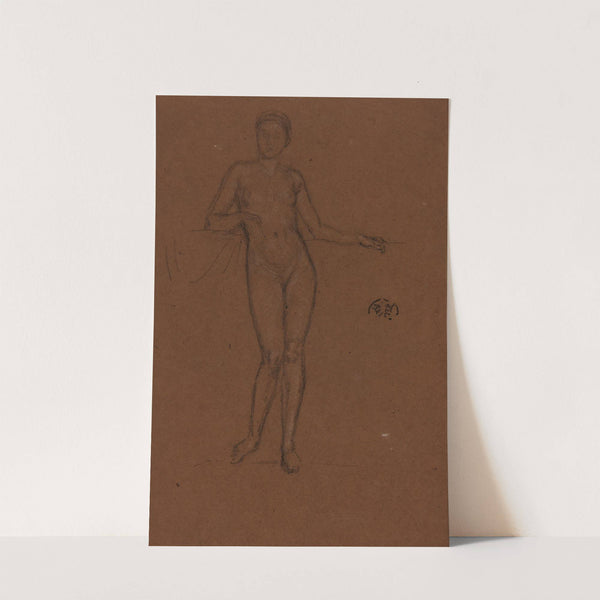 Standing Nude (ca. 1865-1870) by James Abbott McNeill Whistler
