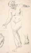 Standing Nude Female Figure
