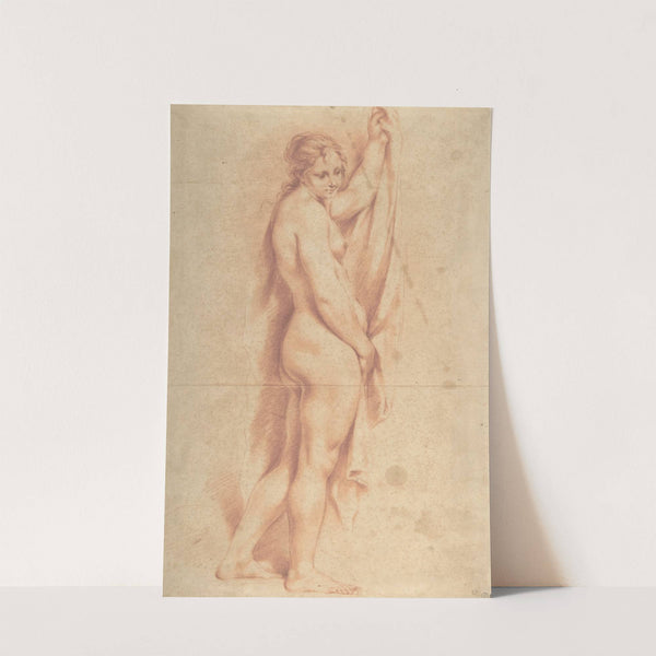 Standing Nude Female Figure by Carlo Cignani