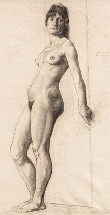 Standing Nude Model