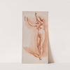 Standing Nude Woman with Upraised Arms (circa 1665-1670) by Adriaen van de Velde