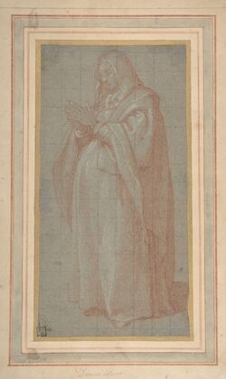 Standing Pregnant Woman (Study for the Pregnant Virgin Mary)