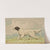 Standing Spotted Retriever, pointing left (1880) by Alexander Pope Jr.