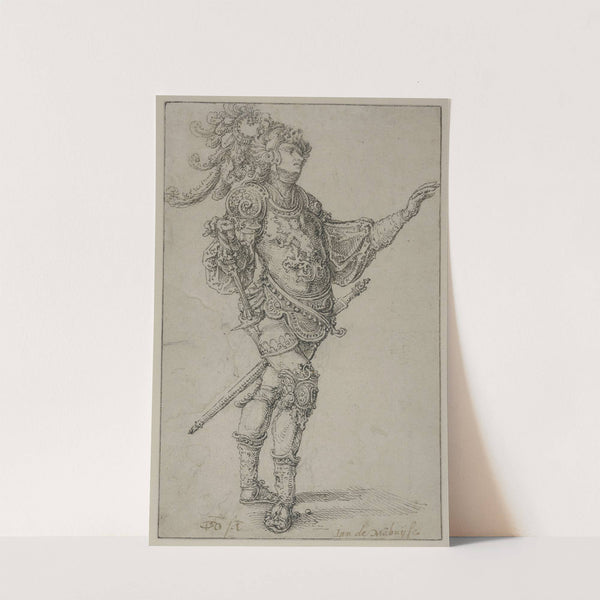 Standing warrior by Jan Gossaert