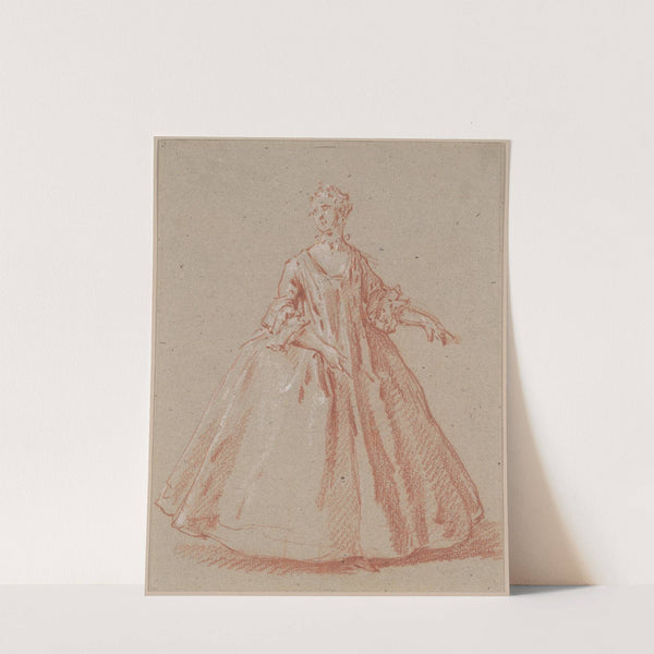 Standing Woman by Jean-Baptiste Oudry