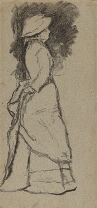 Standing Woman in Profile