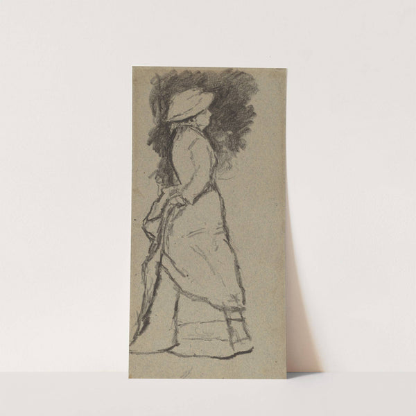 Standing Woman in Profile by Homer Dodge Martin