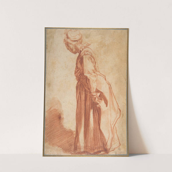 Standing Woman Looking to Left Background (1596–98) by Francesco Vanni