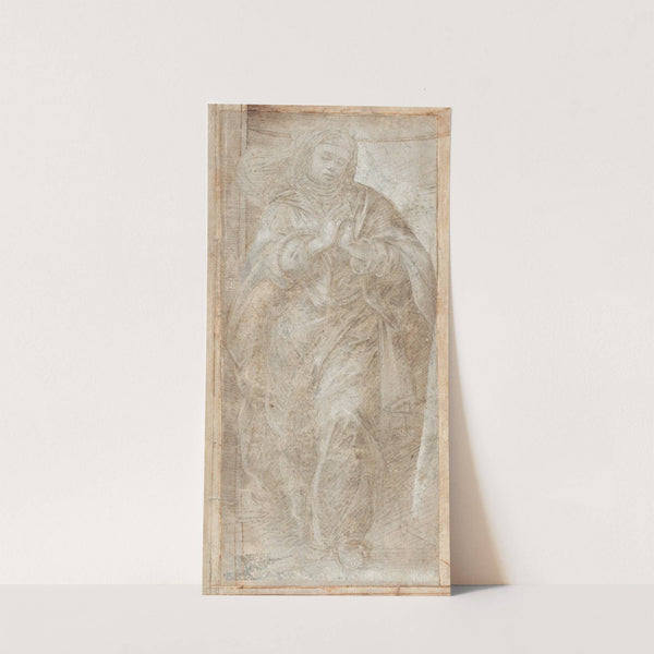 Standing Woman with Her Hands Clasped in Prayer (c. 1488) by Filippino Lippi