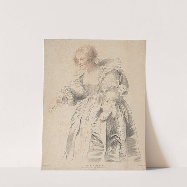 Standing Young Woman by Peter Paul Rubens