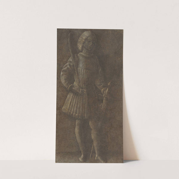 Standing Youth with Sword and Palm Branch (15th century) by Antonio Vivarini