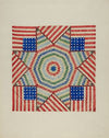 Star and Flag Design Quilt