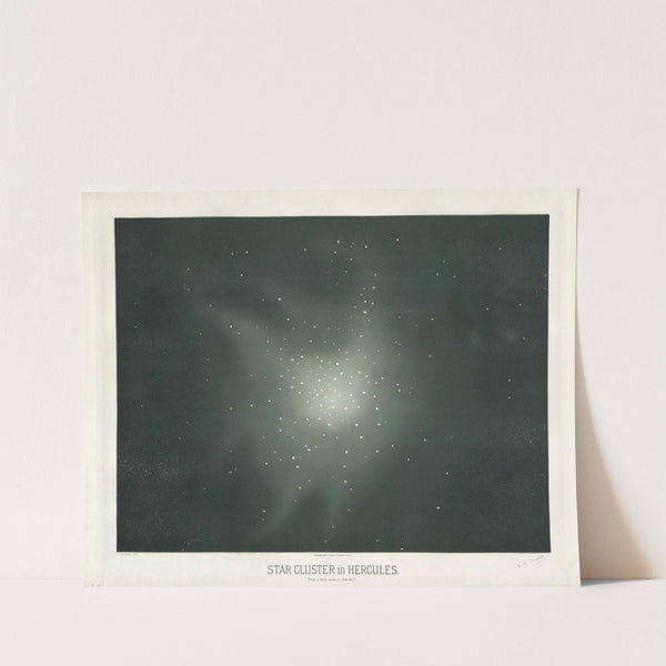 Star clusters in Hurcules by Étienne Léopold Trouvelot