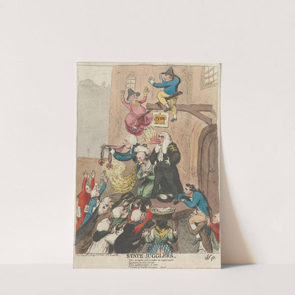 State-Jugglers (1788) by James Sayer