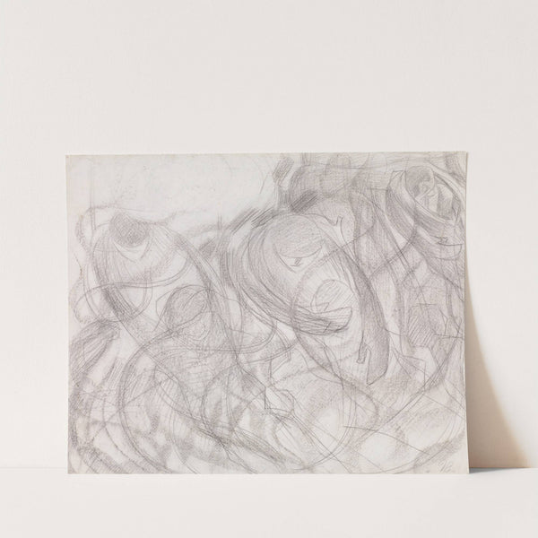 States of Mind; The Farewells by Umberto Boccioni