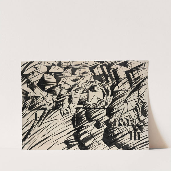 States of Mind, Those Who Go by Umberto Boccioni