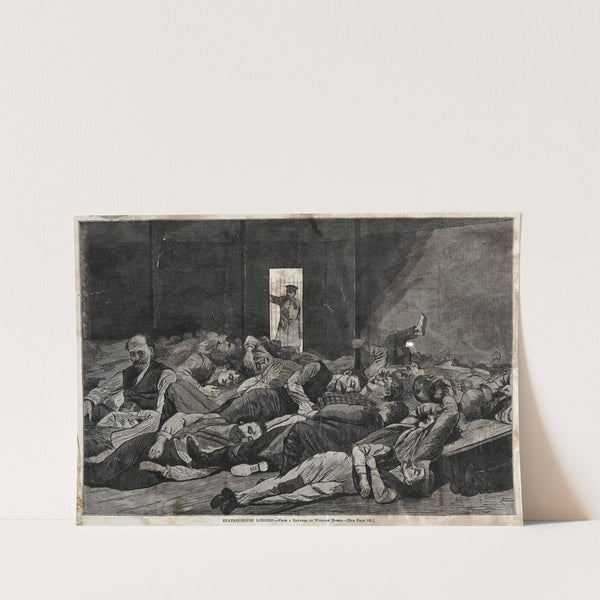 Station-House Lodgers (1874) by Winslow Homer