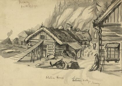 Station house Logen Valley, Norway