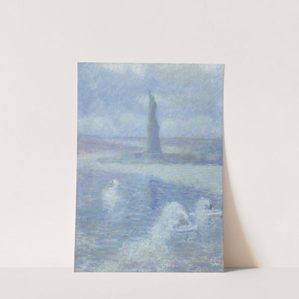 Statue of Liberty, N.Y. in Mist (1899) by Theodore Earl Butler