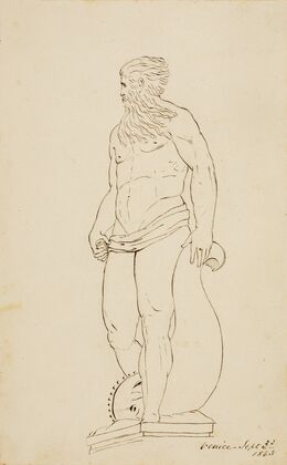 Statue of Neptune, Venice (1843)