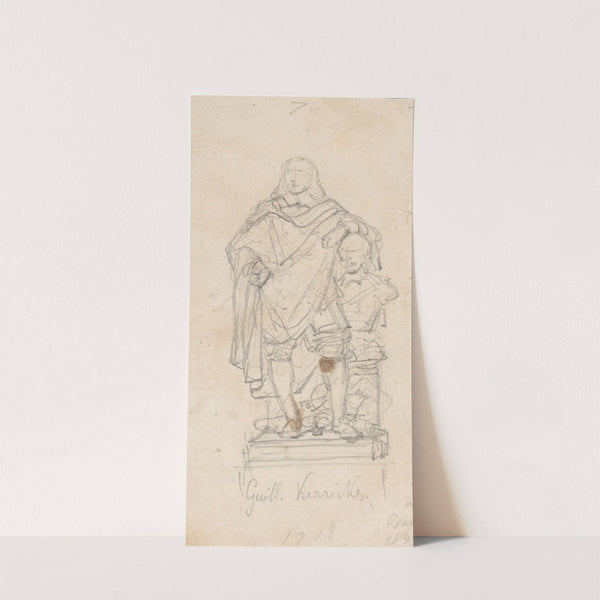 Statue of the Sculptor Willem Kerricx by Nicaise De Keyser