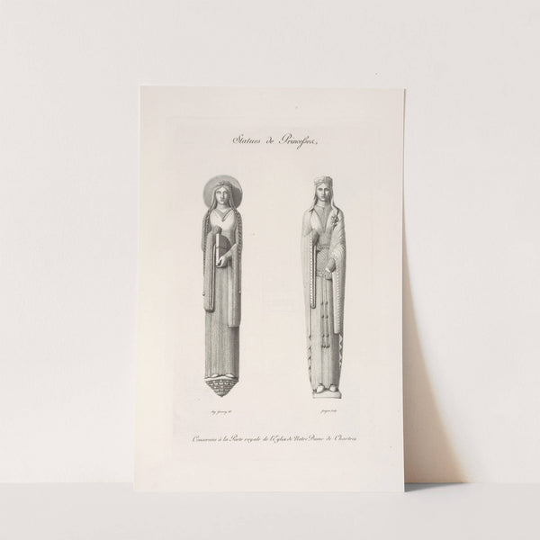 Statues de princesses. by Nicolas Xavier Willemin