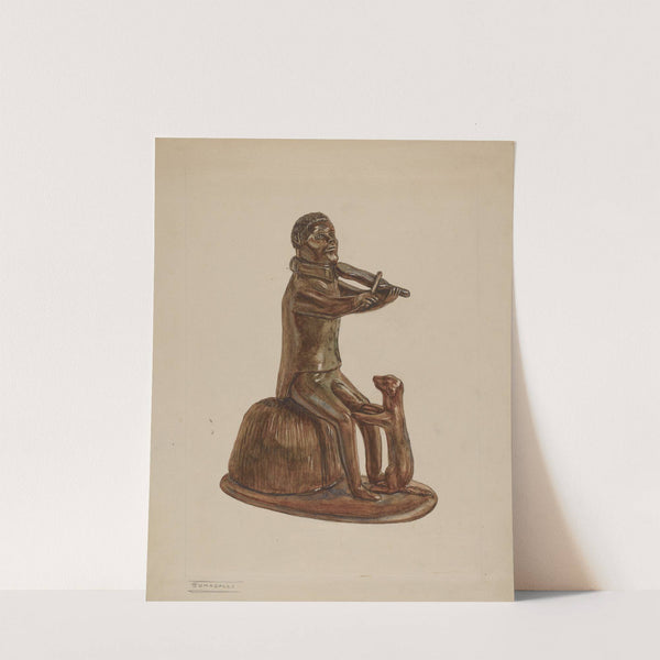 Statuette by Frank Fumagalli