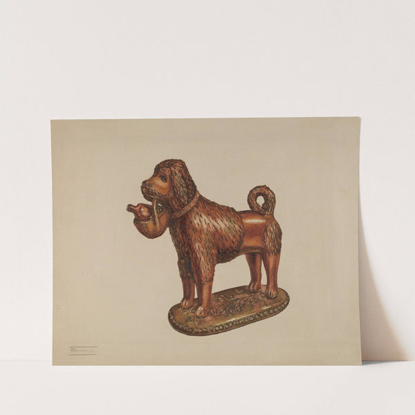 Statuette of a Dog by Frank Fumagalli
