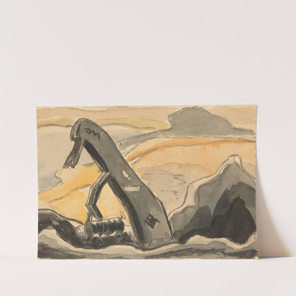 Steam Shovel–Port Washington (1931) by Arthur Dove