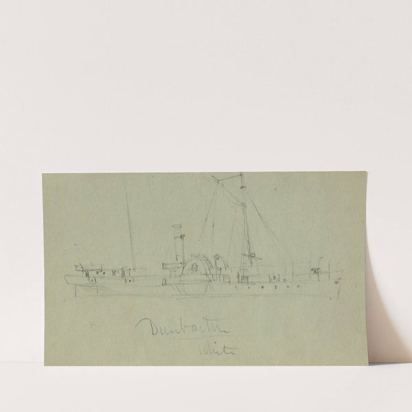 Steamship Dunbarton (1860-1865) by Alfred Rudolph Waud
