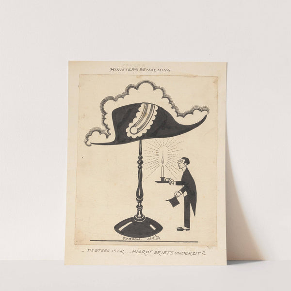 Steek van een minister by Patricq Kroon