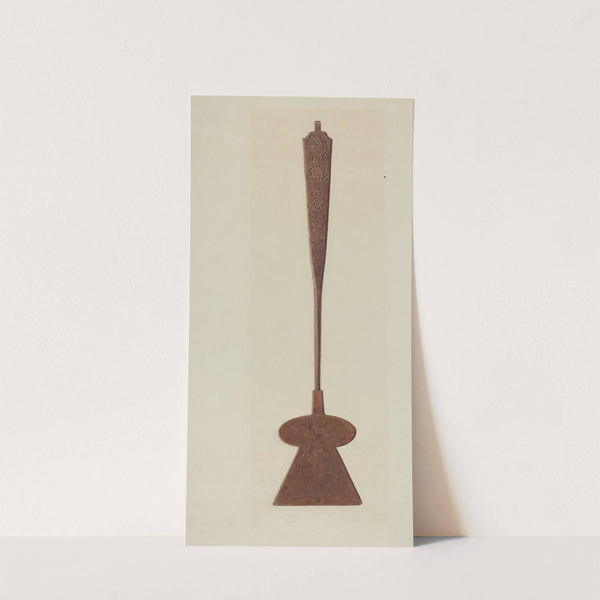 Steel Spatula by Fritz Boehmer