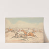 Steeplechasing; The Field Coming up to a Ditch by Henry Thomas Alken
