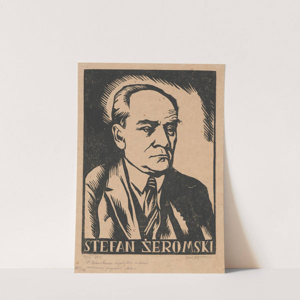 Stefan Żeromski (1925) by Wacław Wąsowicz