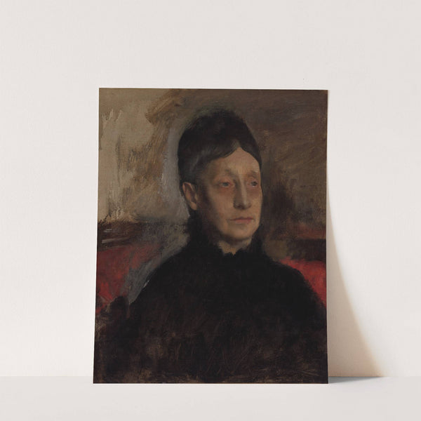 Stefanina Primicile Carafa, Marchioness of Cicerale and Duchess of Montejasi (c. 1875) by Edgar Degas