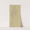 Stehende Frau (Studie zum 'Tetzel') by Julius Hamel