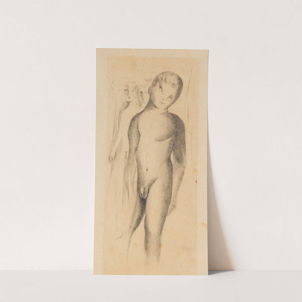 Stehende Knabenakte by Otto Meyer-Amden