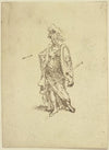 Stehende Kriegerin