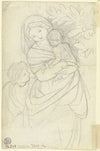 Stehende Madonna mit Jesuskind und Johannesknaben