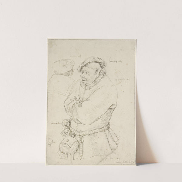 Stehender Bauer mit verschränkten Armen by Roelant Savery