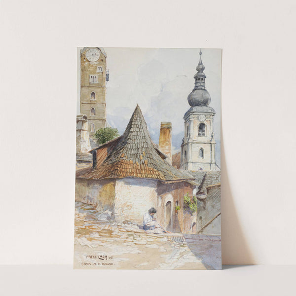 Stein an der Donau in der Wachau by Fritz Lach