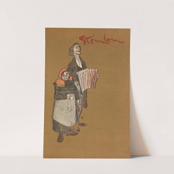 Steinlen and his art – Cover (1912) by Théophile Alexandre Steinlen