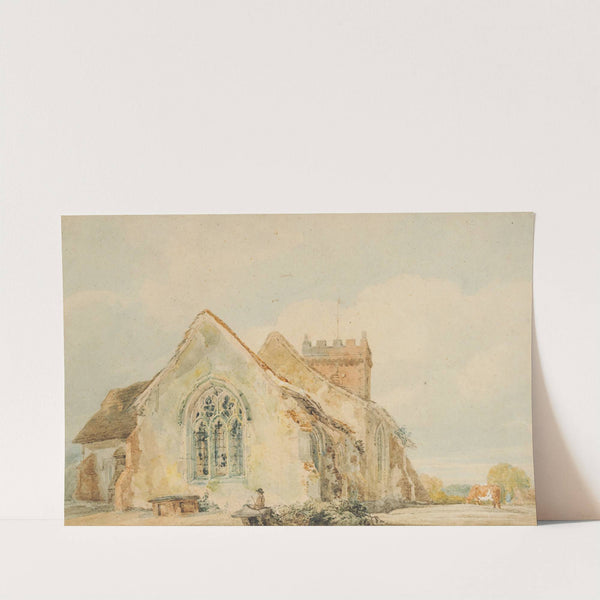 Stellingham Church by Thomas Girtin