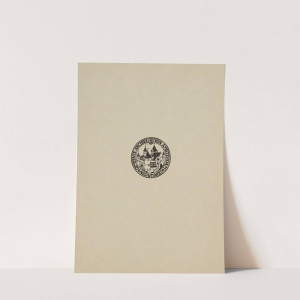 Stempel voor het Gemeente-archief van Amsterdam (1925) by Karel de Bazel