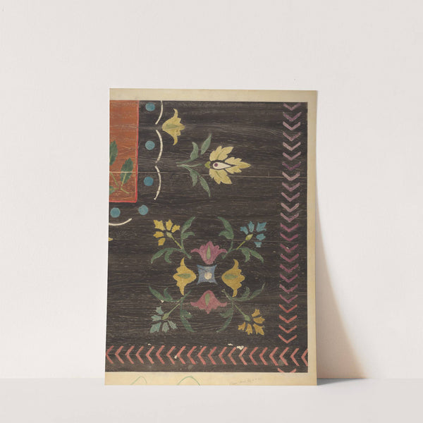 Stencilled Floor by Jerome Hoxie