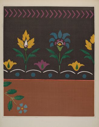 Stencilled Floor